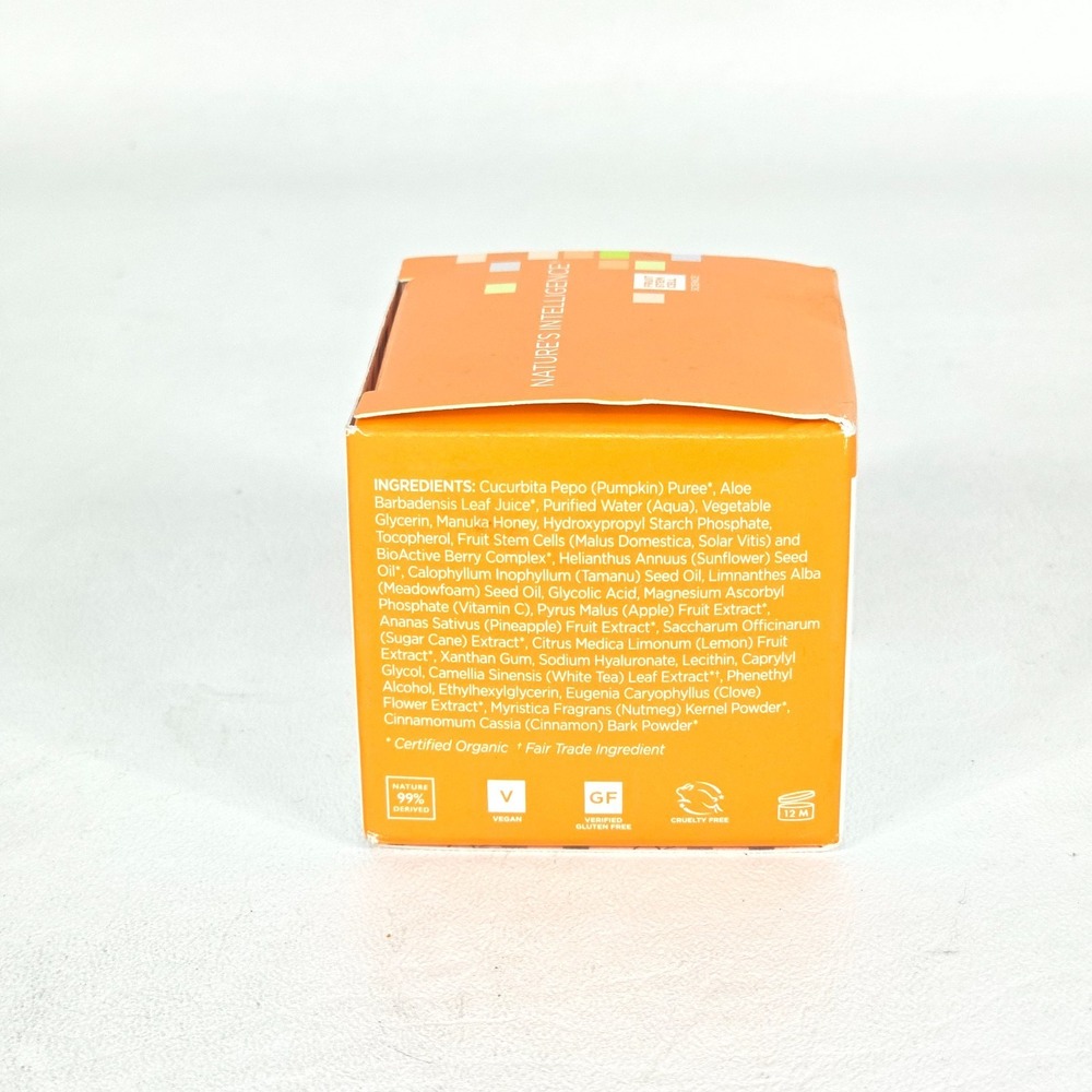 3x Andalou Naturals Pumpkin Honey Glycolic Mask Brightening 1.7oz Vegan Skincare - Picture 3 of 6